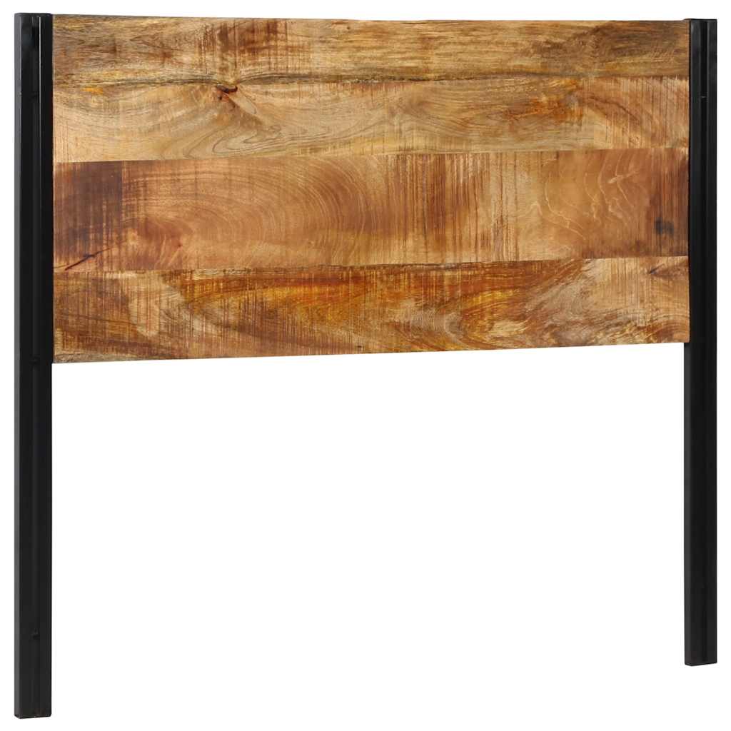 Uzglavlje 120 cm Puno drvo Mango i željezo