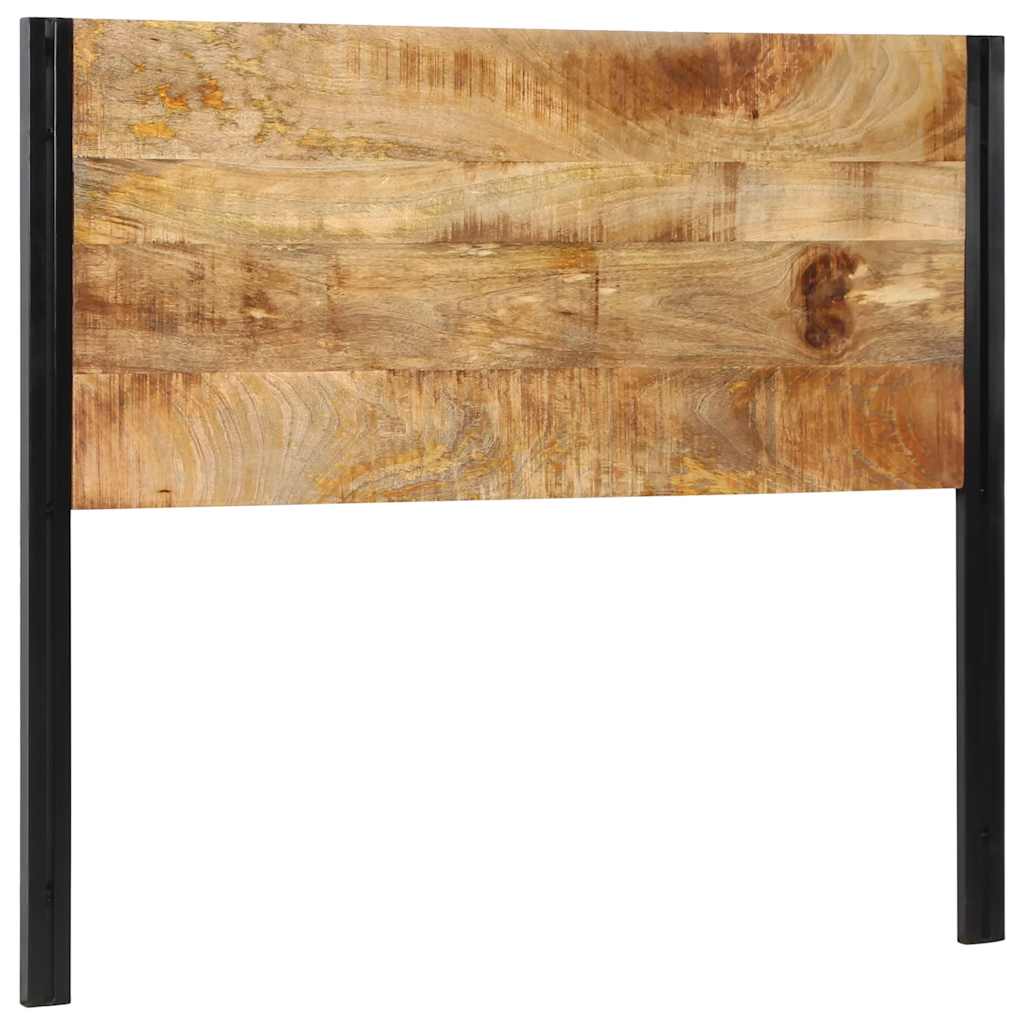 Uzglavlje 120 cm Puno drvo Mango i željezo
