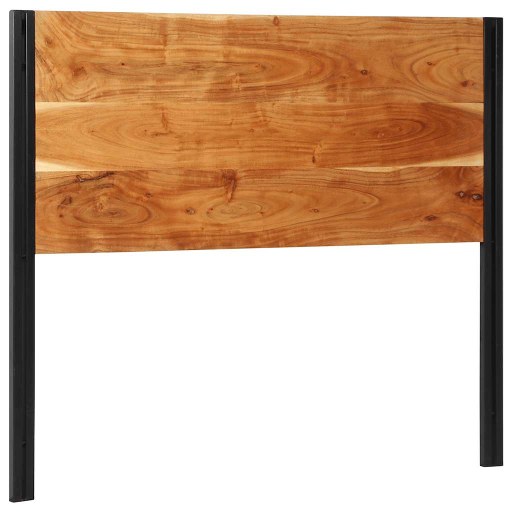 Uzglavlje 120 cm Puno drvo bagrem i željezo