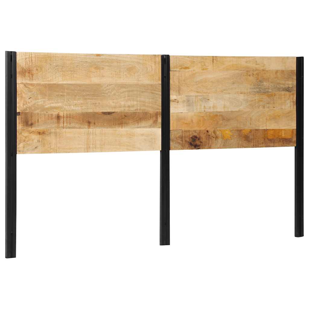 Uzglavlje 180 cm Puno drvo Mango i željezo