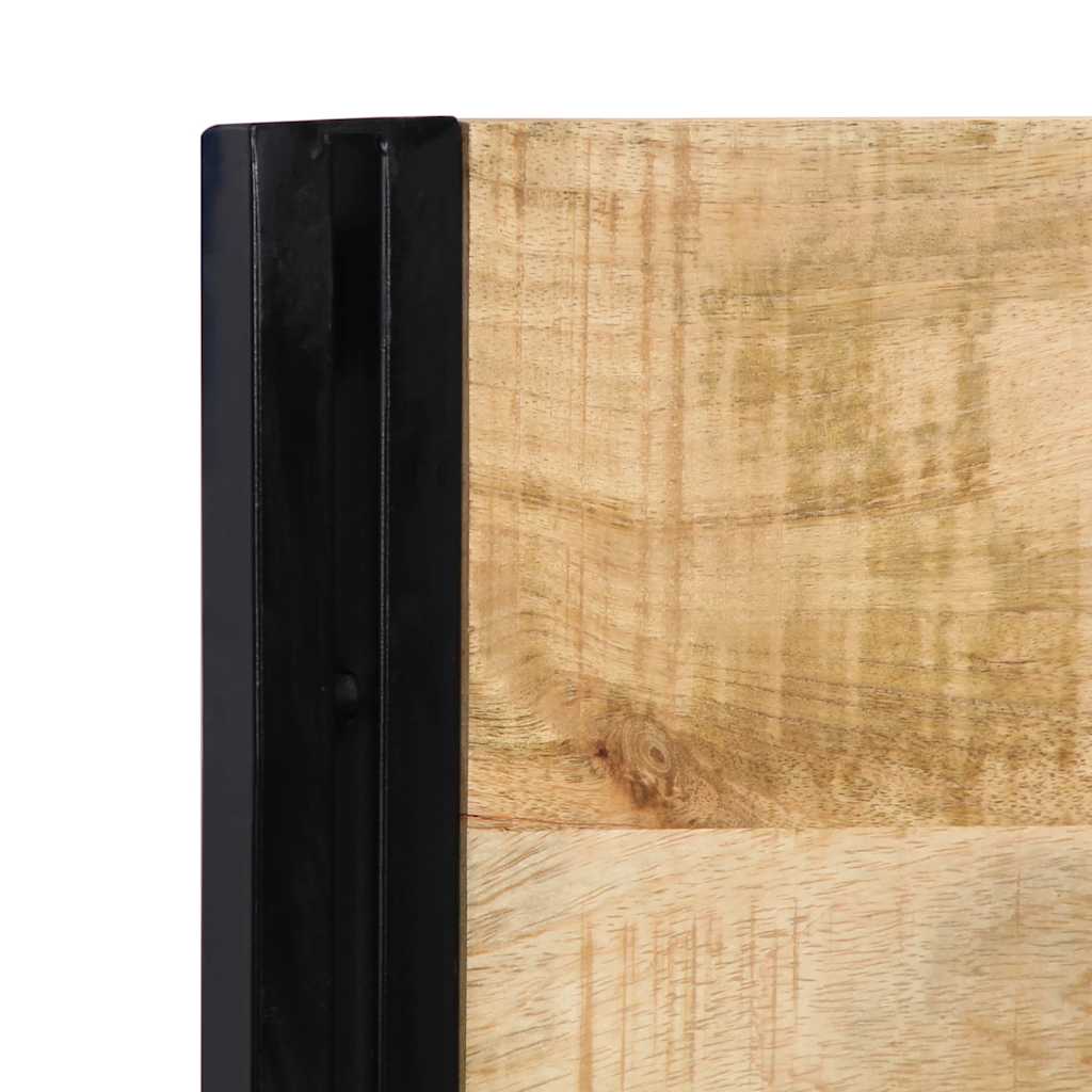 Uzglavlje 180 cm Puno drvo Mango i željezo