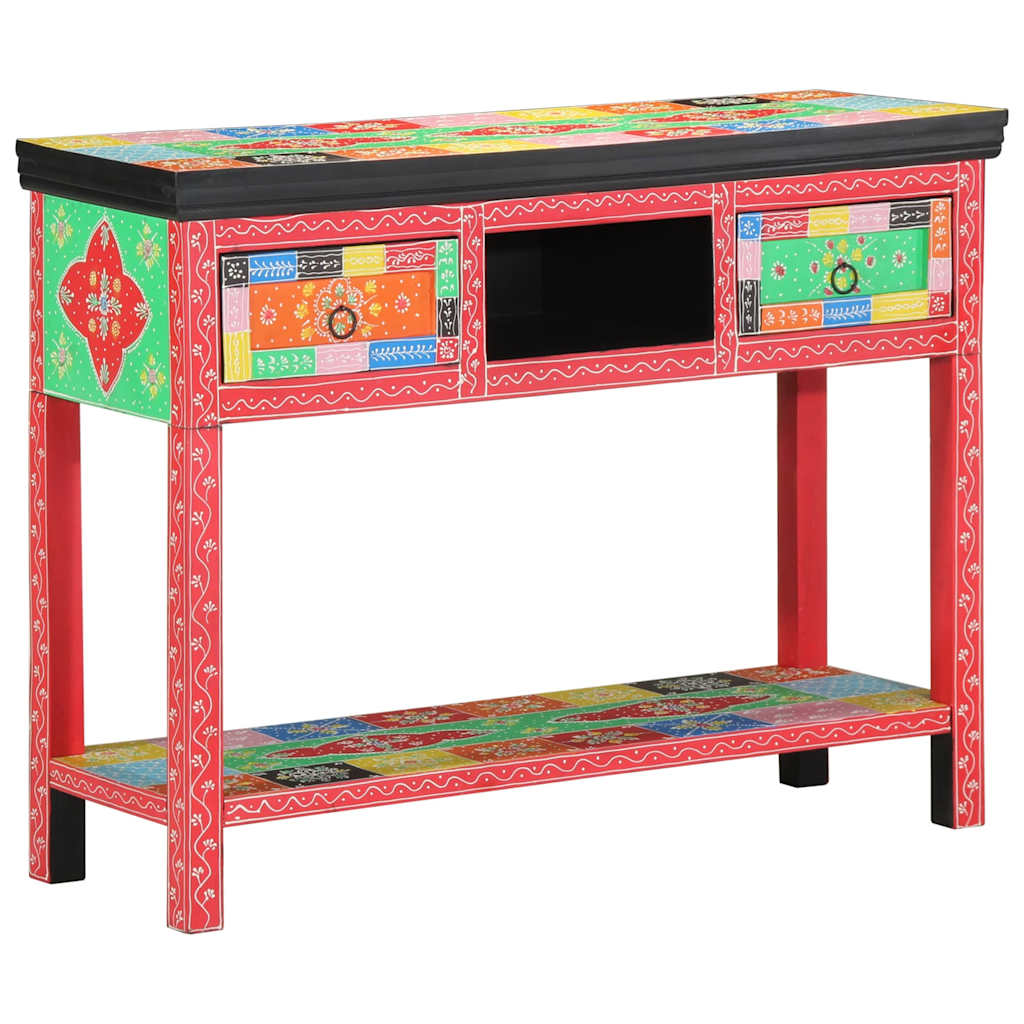 Konzolna stolica s ladicama s pohranom Šareni 100 x 30 x 77 cm