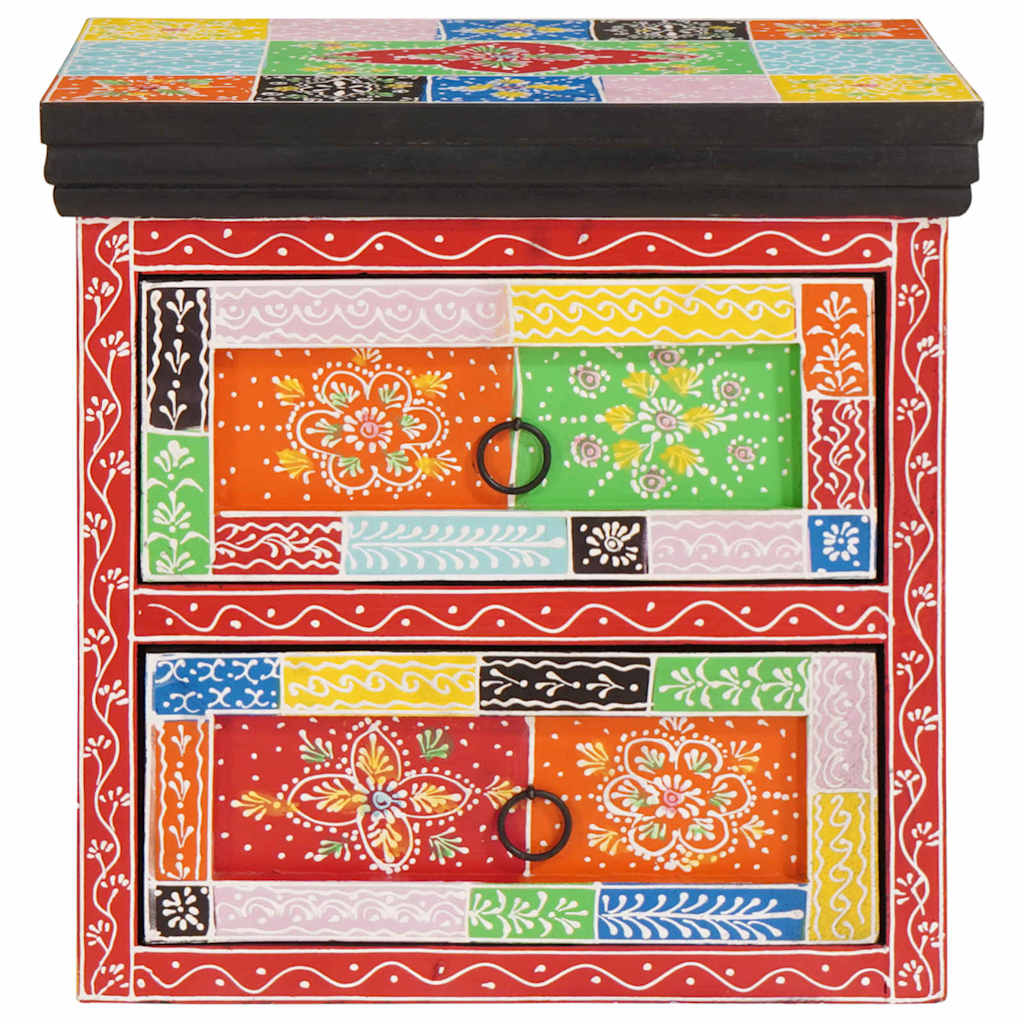 Noćni ormar s ladicama 2 pcs Šareni 40 x 30 x 40 cm