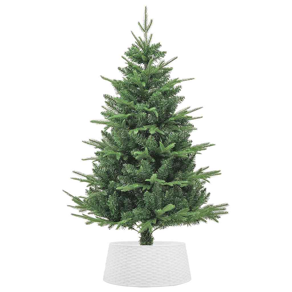 Suknja za božićno drvce bijela Ø56x23 cm plastika