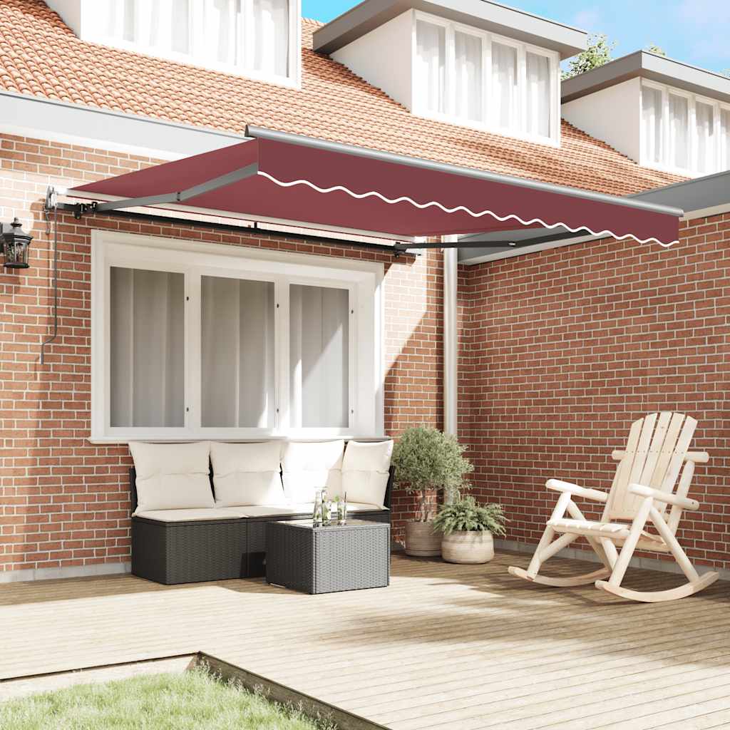 Tenda na automatsko uvlačenje bordo 300 x 250 cm