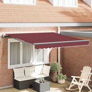 Tenda na automatsko uvlačenje bordo 300 x 250 cm