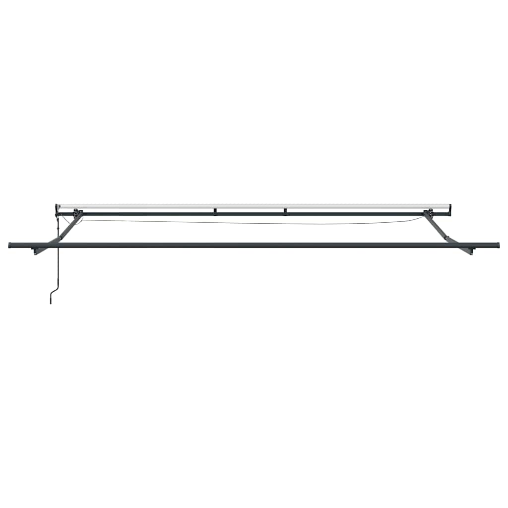 Tenda na automatsko uvlačenje s LED smeđa 450 x 300 cm