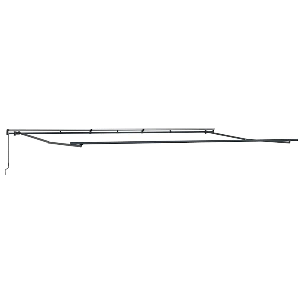 Tenda na ručno uvlačenje smeđa 600 x 300 cm