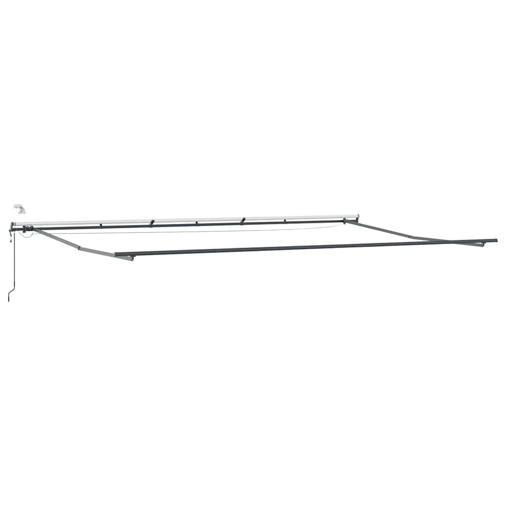 Tenda na automatsko uvlačenje s LED smeđa 600 x 300 cm