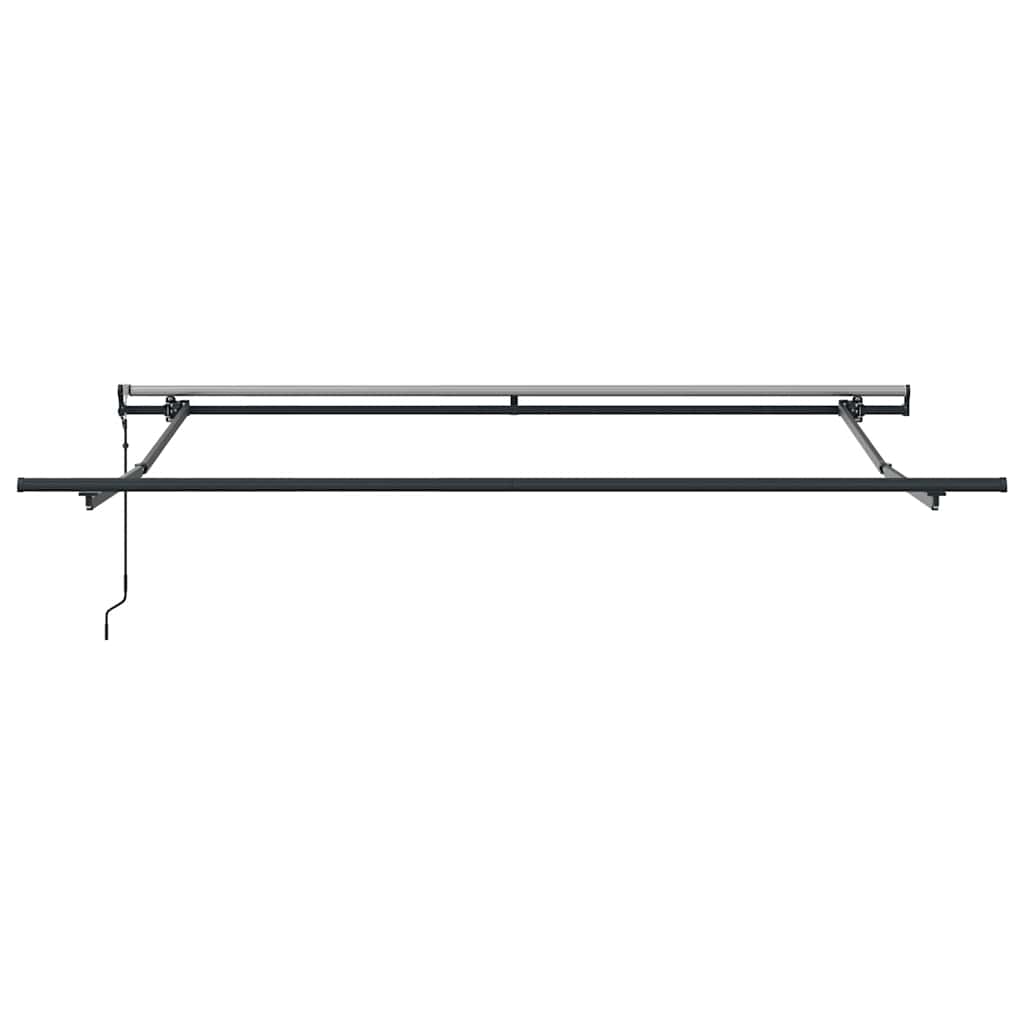 Tenda na automatsko uvlačenje antracit i bijela 300 x 250 cm