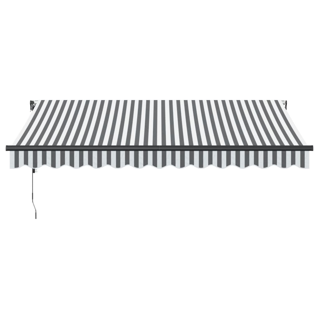 Tenda na automatsko uvlačenje LED antracit i bijela 350x250 cm