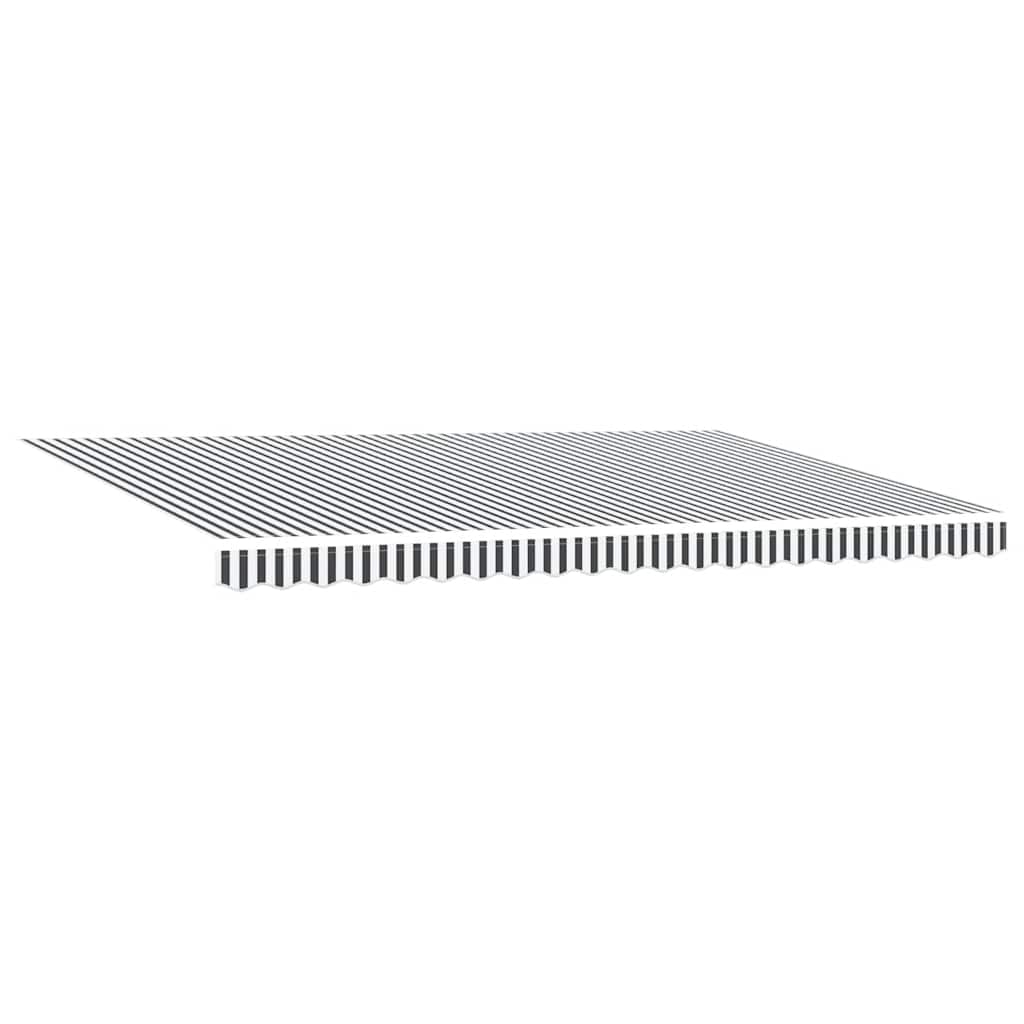 Tenda na automatsko uvlačenje LED antracit i bijela 500x300 cm