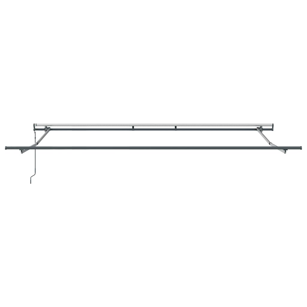 Tenda na automatsko uvlačenje LED antracit i bijela 500x300 cm