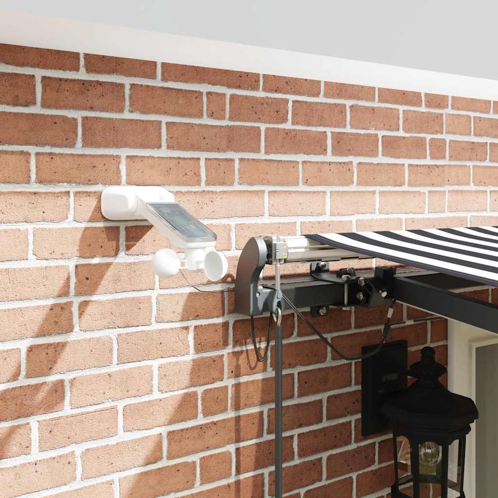 Tenda na automatsko uvlačenje LED antracit i bijela 500x300 cm