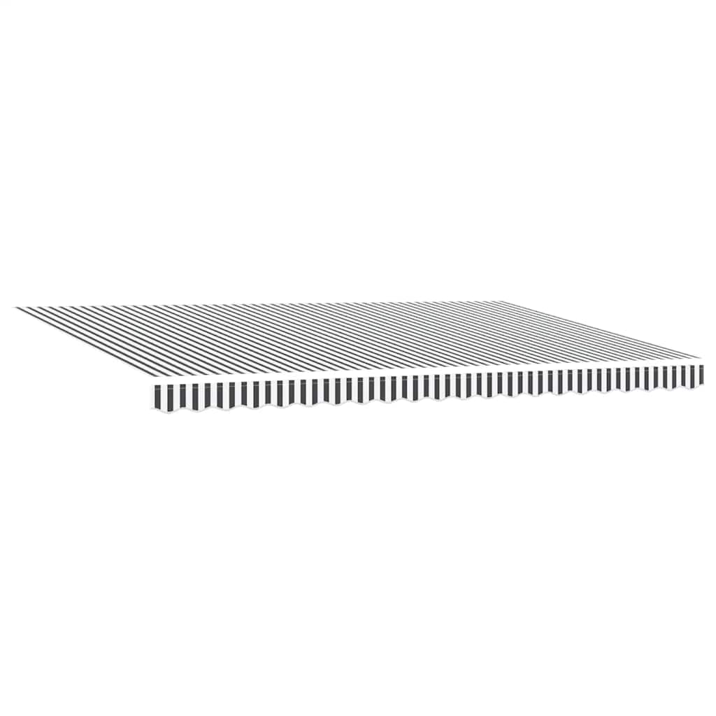 Tenda na automatsko uvlačenje LED antracit i bijela 500x300 cm