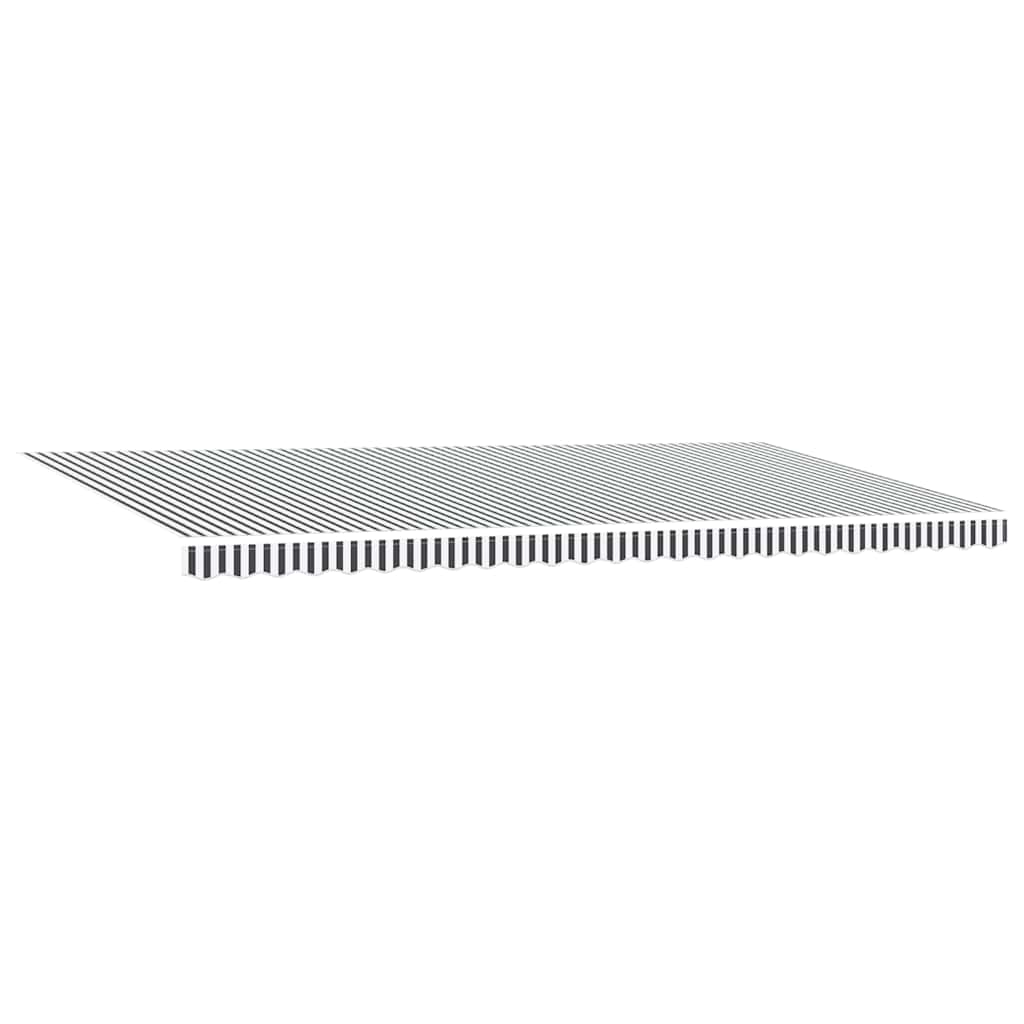 Automatska sklopiva tenda antracit&bijela 600x300 cm