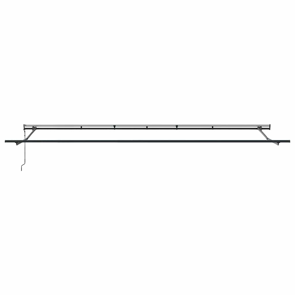 Automatska sklopiva tenda antracit i bijela 600x300 cm