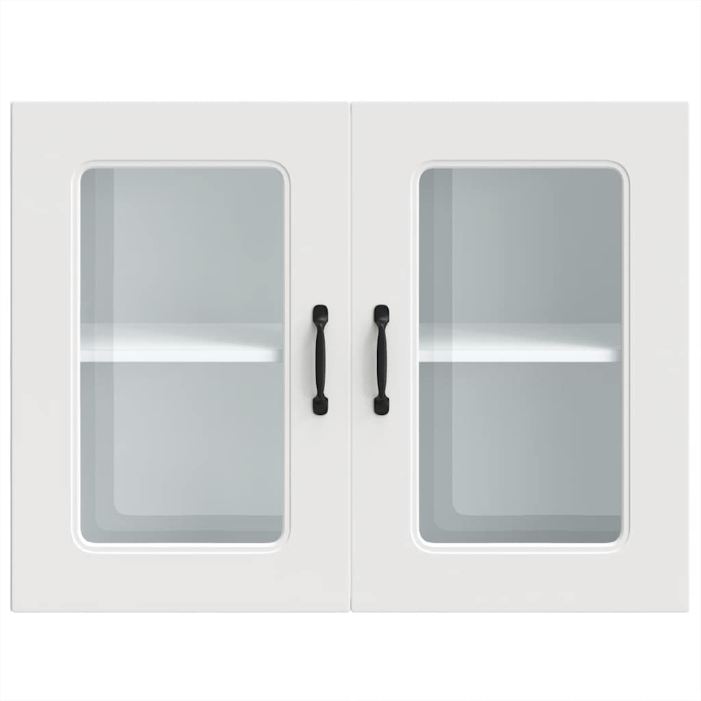 Kuhinjski zidni ormarić sa staklenim vratima Kalmar drveni