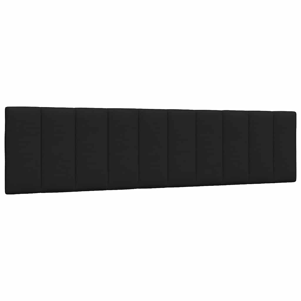 Okvir za krevet bez madraca Hanko crni 200x200 cm od tkanine