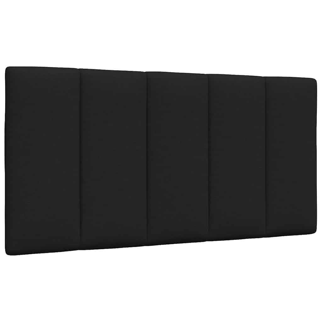 Krevet s madracem Hanko crni 100 x 200 cm od tkanine