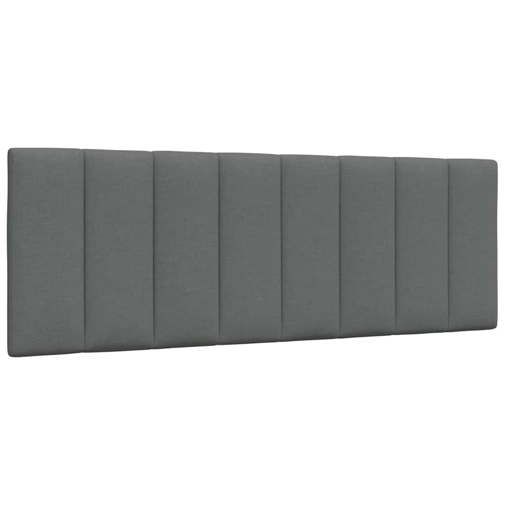Krevet s madracem Hanko svjetlosivi 140x200 cm tkanina