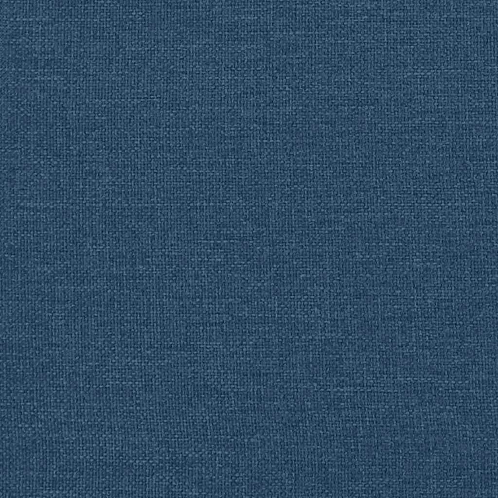 Krevet s madracem Hanko plavi 180x200 cm od tkanine