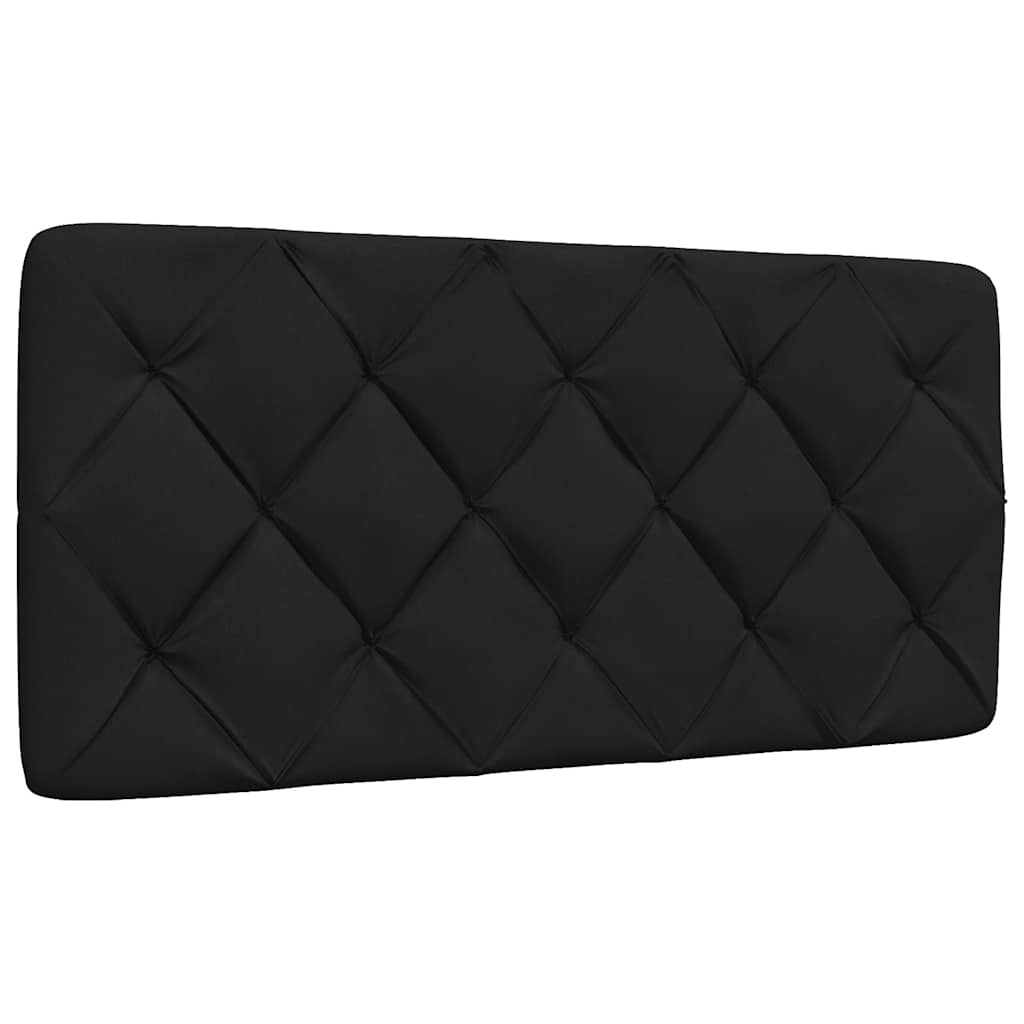 Okvir za krevet bez madraca crni 100x200 cm od tkanine