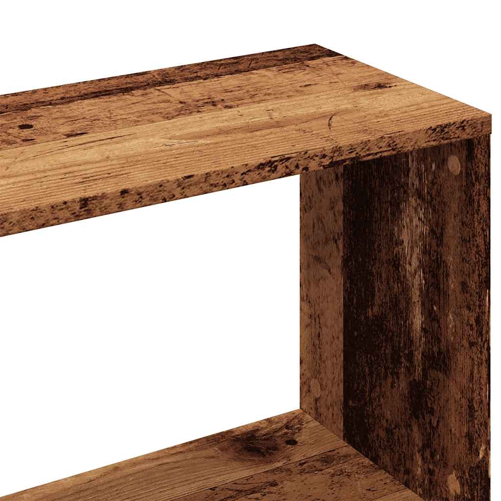 Ormar za knjige staro drvo 80x24x96 cm konstruirano drvo