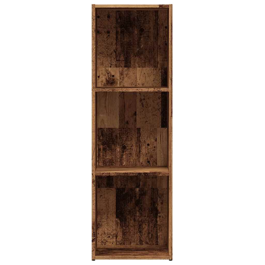 Ormar za knjige staro drvo 36x30x114 cm konstruirano drvo