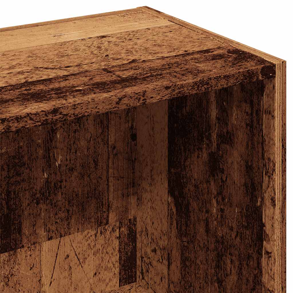 Ormar za knjige staro drvo 36x30x114 cm konstruirano drvo