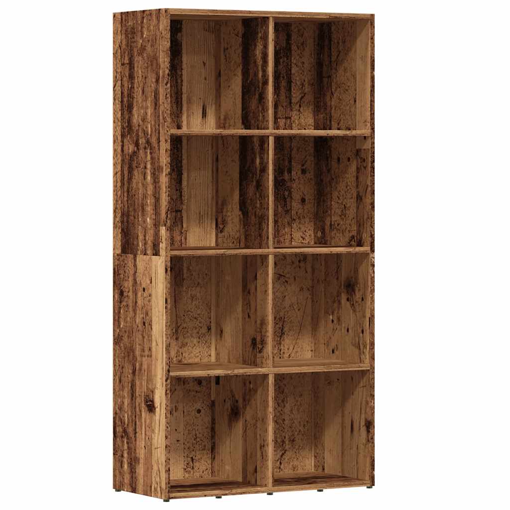 Ormar za knjige staro drvo 66x30x130 cm konstruirano drvo