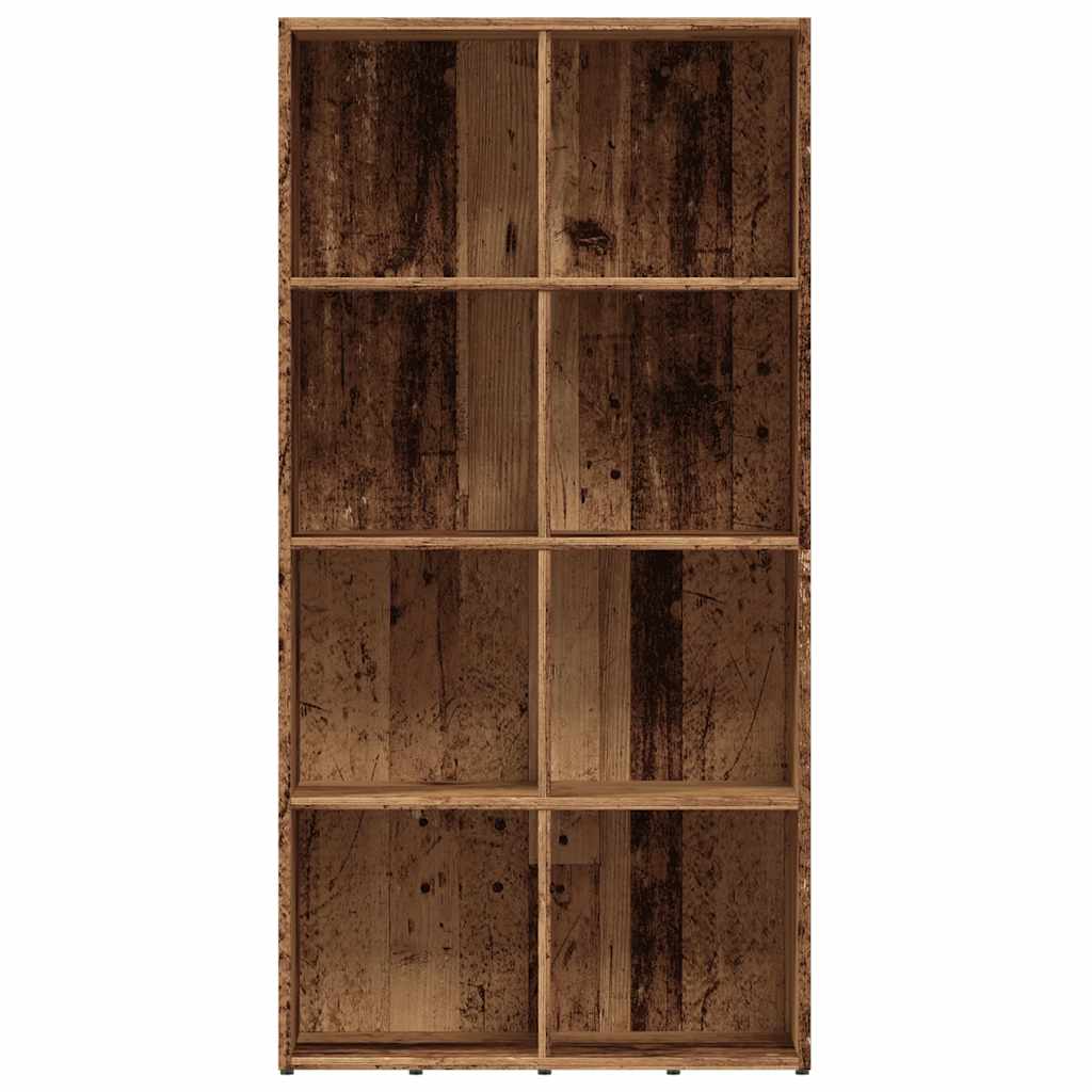 Ormar za knjige staro drvo 66x30x130 cm konstruirano drvo