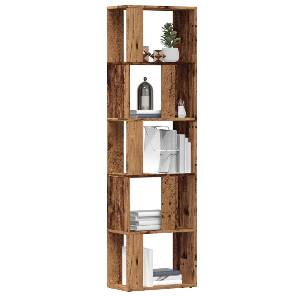 Ormar za knjige staro drvo 45x24x159 cm konstruirano drvo