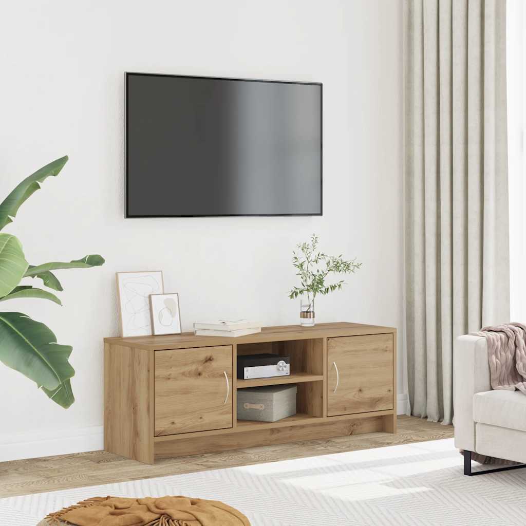 TV ormarić Artisan hrast 102x30x37,5 cm izrađeno drvo