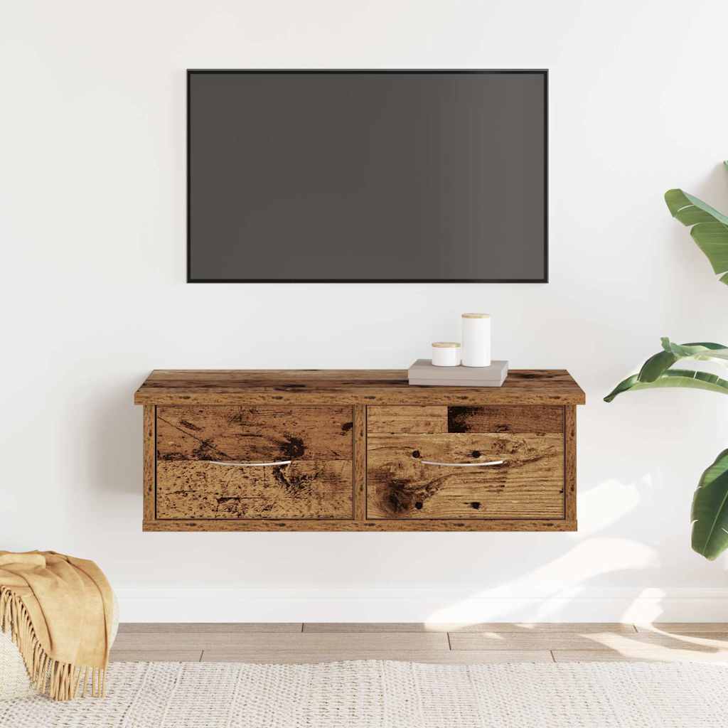 Zidni ormarić staro drvo 60x26x18,5 cm konstruirano drvo