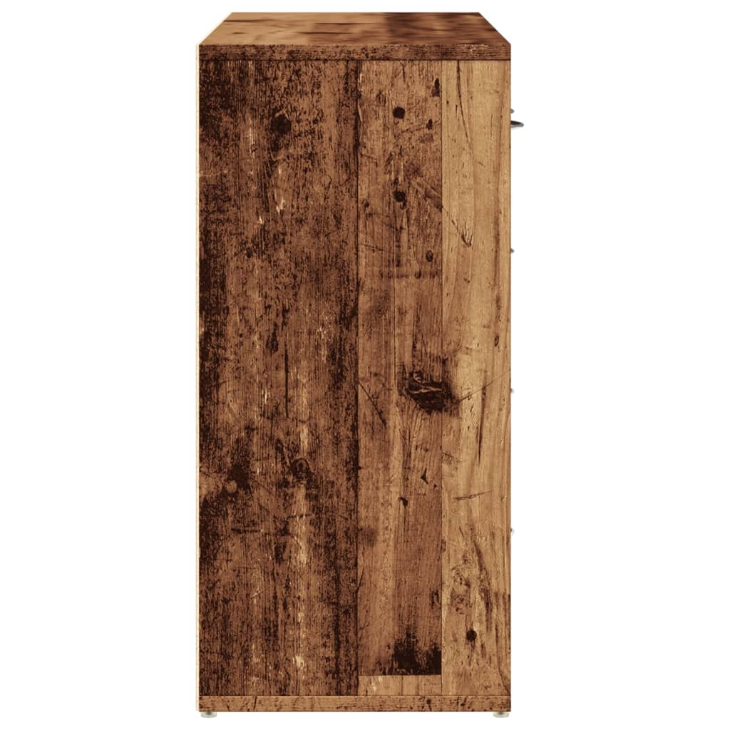 Komoda boja starog drva 88x30x64 cm od konstruiranog drva