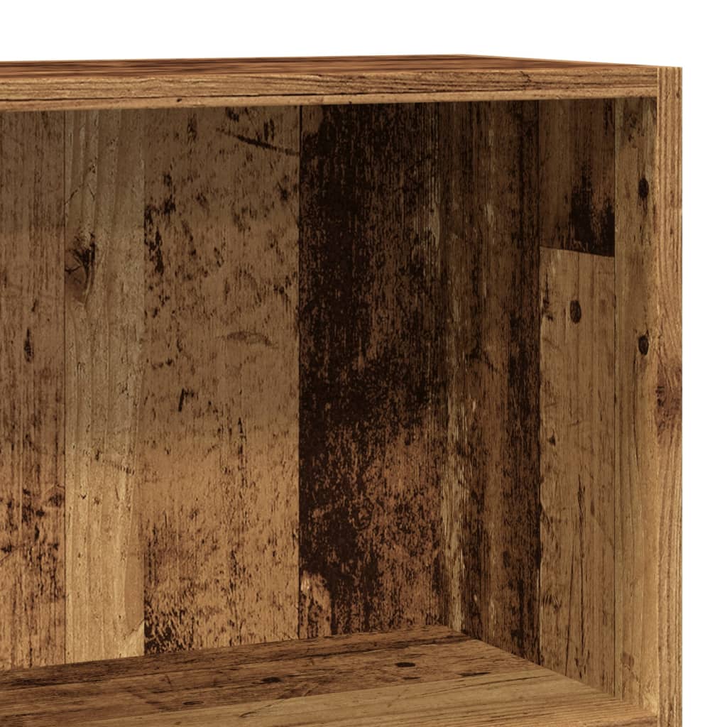 Regal za knjige boja starog drva 60x24x76 cm konstruirano drvo