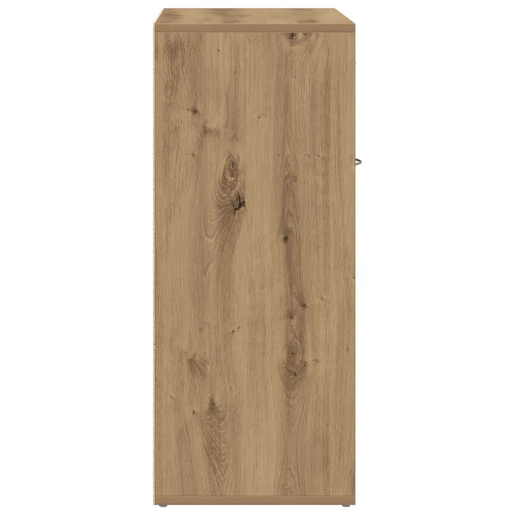 Ormarić za cipele Artisan hrast 60x35x84 cm izrađeno drvo