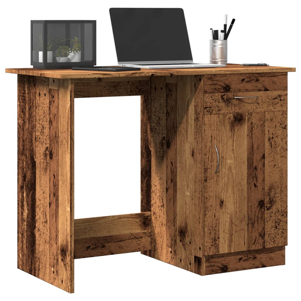 Radni stol boja staro drvo 100 x 50 x 76 cm od iverice