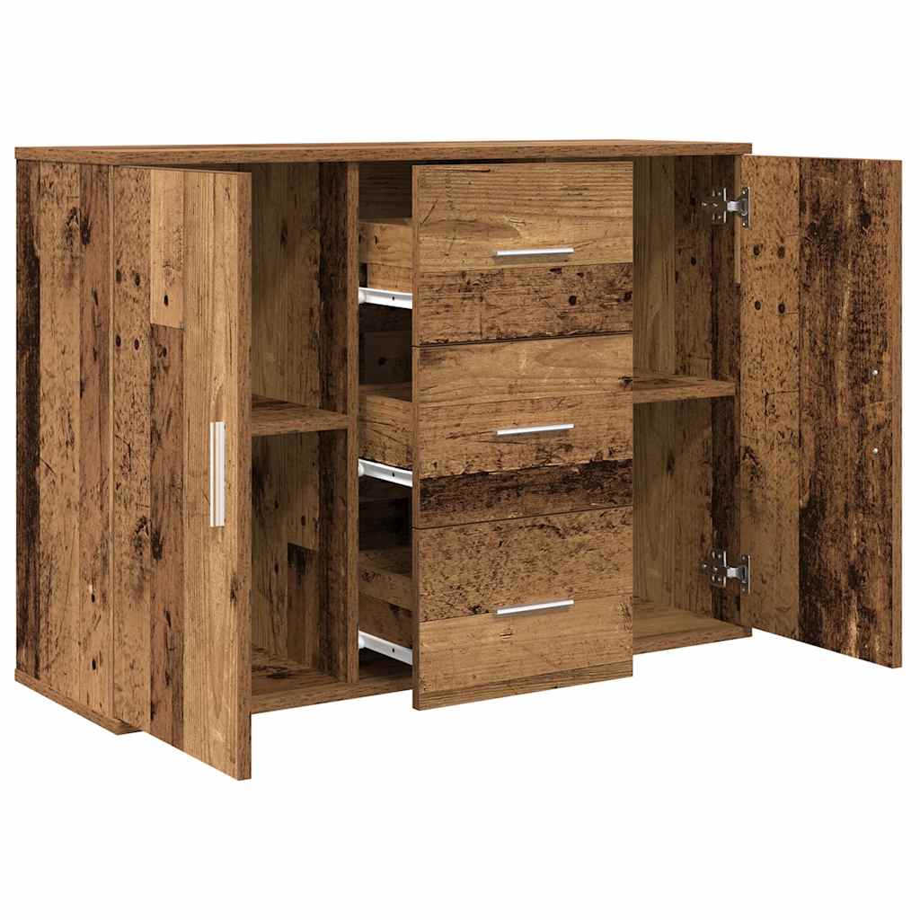 Komoda boja staro drvo 90x29,5x65 cm od konstruiranog drva