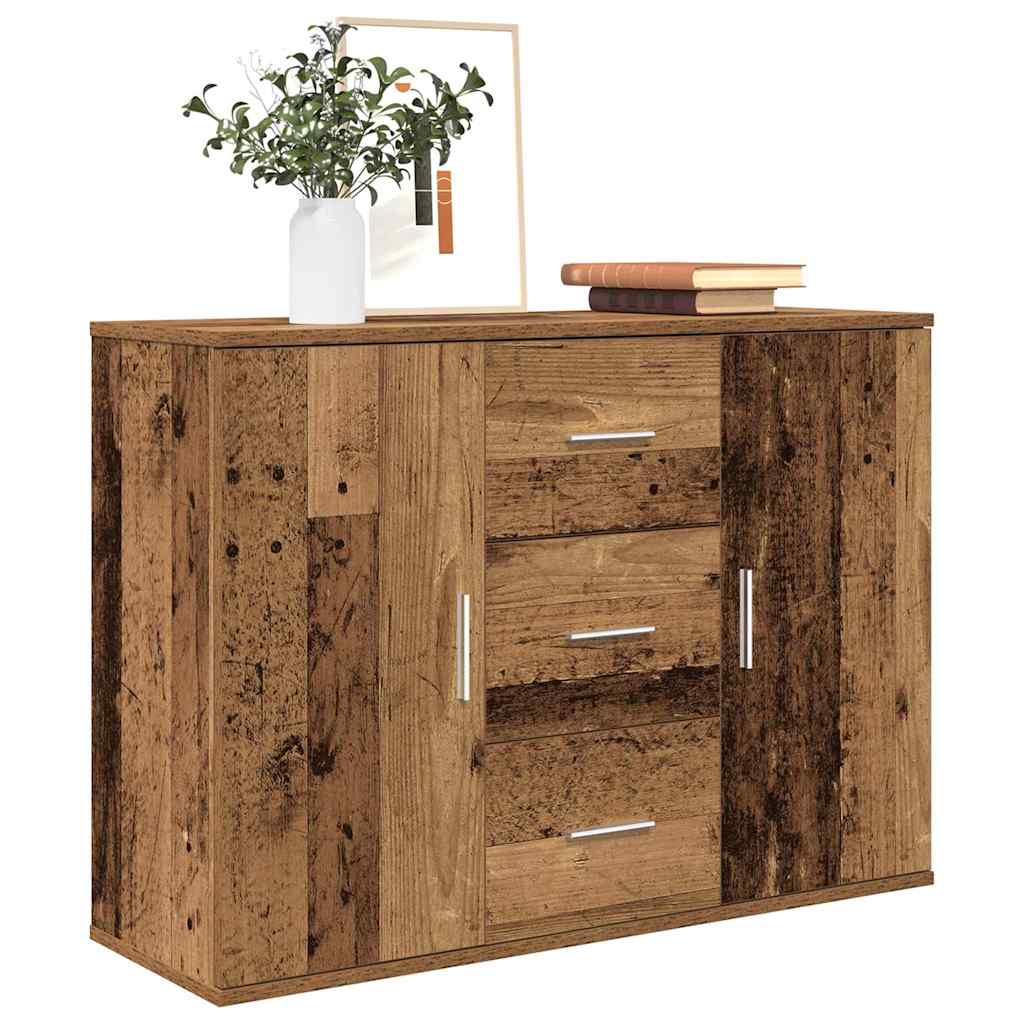 Komoda boja staro drvo 90x29,5x65 cm od konstruiranog drva