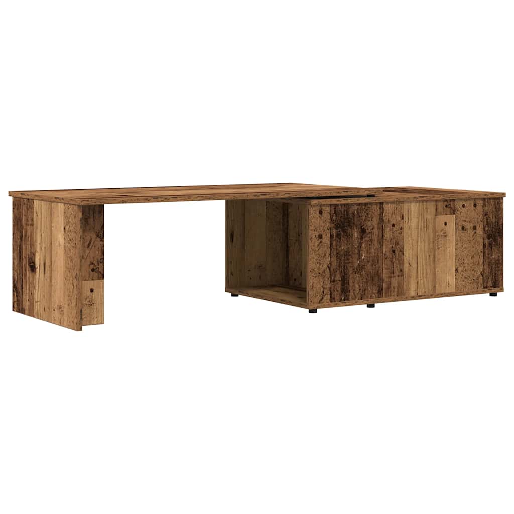 Stol za kavu staro drvo 150x50x35 cm konstruirano drvo