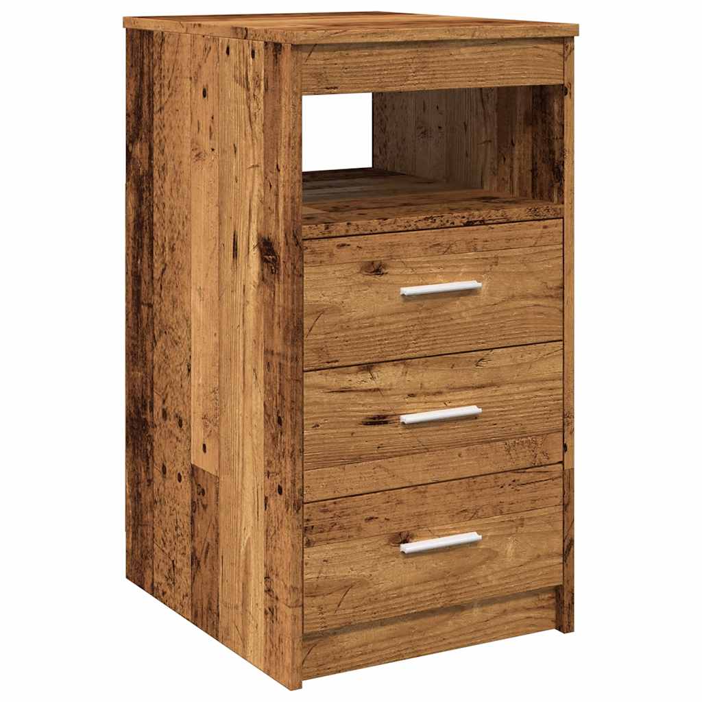 Ormar s ladicama staro drvo 40x50x76 cm konstruirano drvo