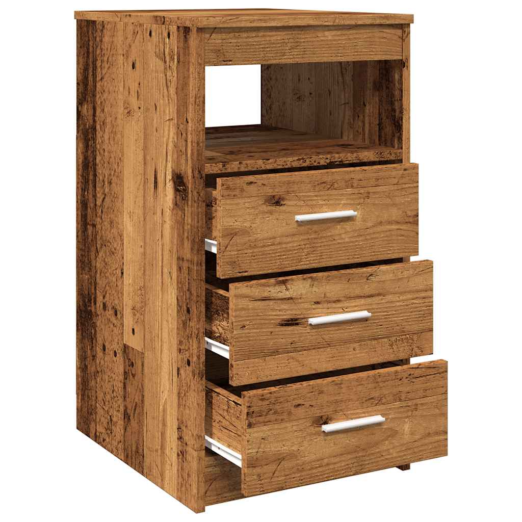 Ormar s ladicama staro drvo 40x50x76 cm konstruirano drvo