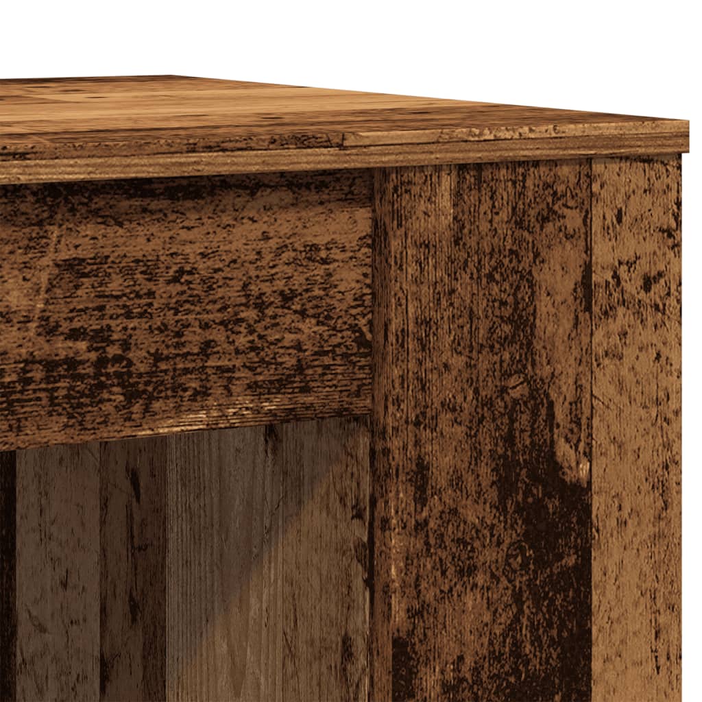 Stolić za kavu boja staro drvo 102x55x42 cm konstruirano drvo