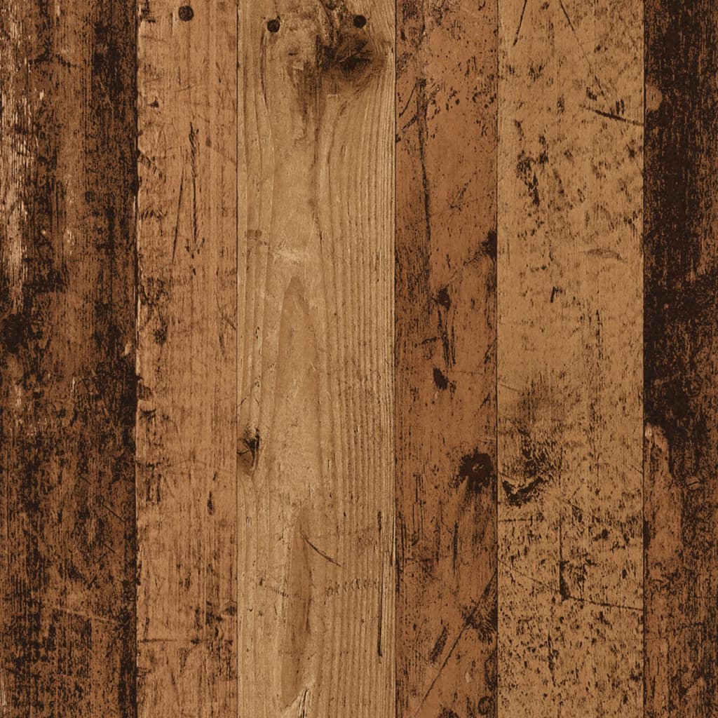 Stolić za kavu boja starog drva 100x48x40 cm konstruirano drvo