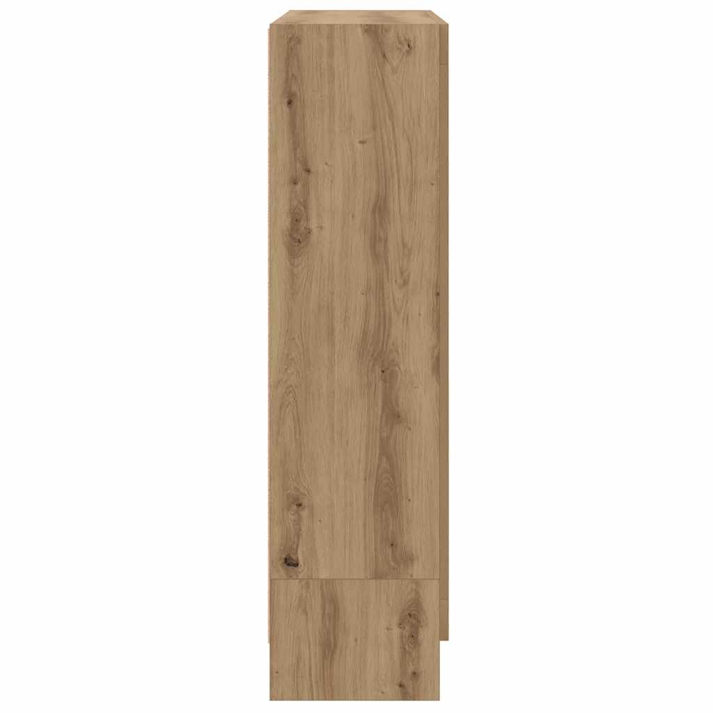 Ormarić za knjige boja hrasta artisana 82,5x30,5x115 cm drveni