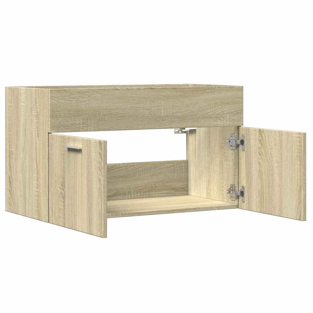 Ormarić za umivaonik boja hrasta sonome 80x38,5x46 cm iverica