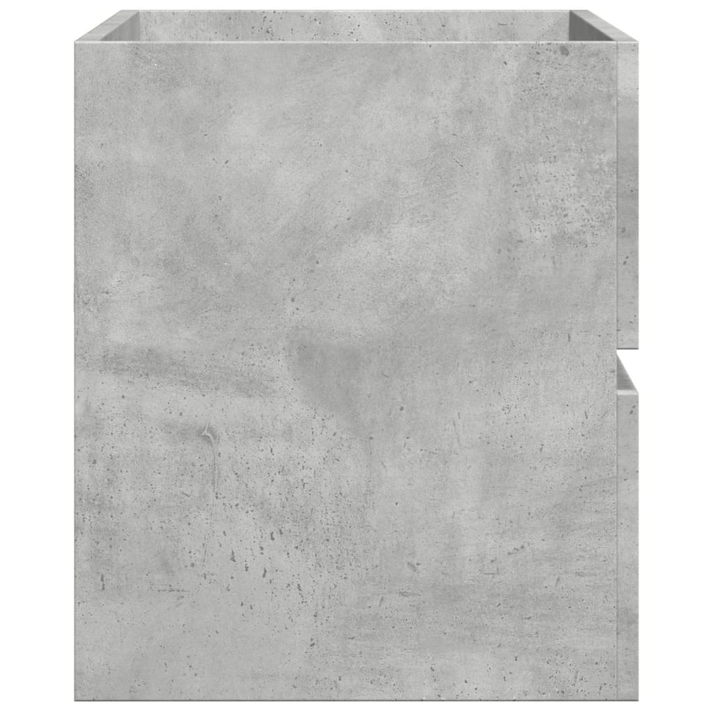 Ormarić za umivaonik boja betona 90x38,5x45cm konstruirano drvo