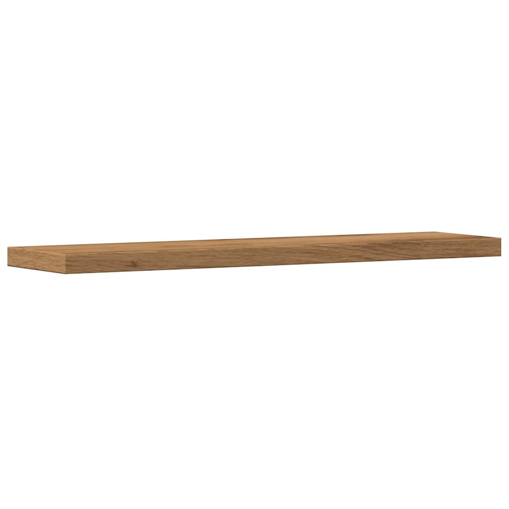 Zidne police 4 kom boja hrasta 40x10x1,5 cm konstruirano drvo